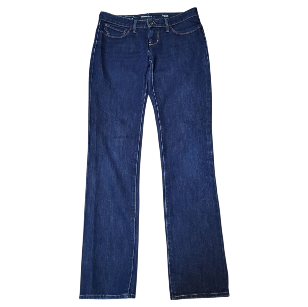Levi's Dark Wash Demi Curve Modern Rise Straight Leg Women's Jeans - Size 28